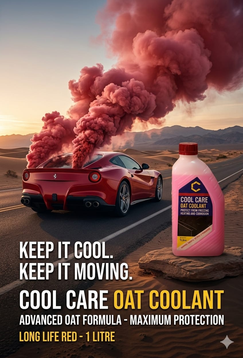 Cool Care OAT Coolant Red